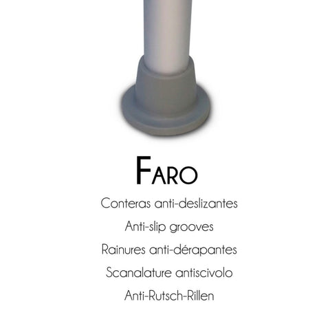 Badkruk | Verstelbaar | Niet -Slip | Wit | Faro -model