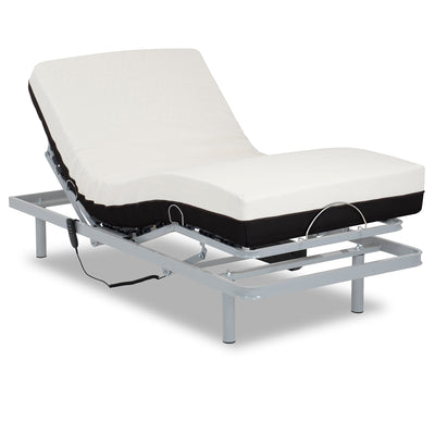 Elektrisch gearticuleerd bed met visco -elastische orthopedische matras