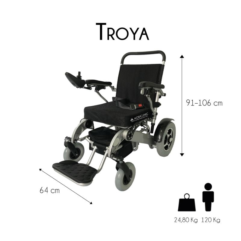 Troy vouwen elektrische rolstoel